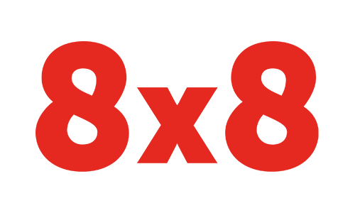 8×8