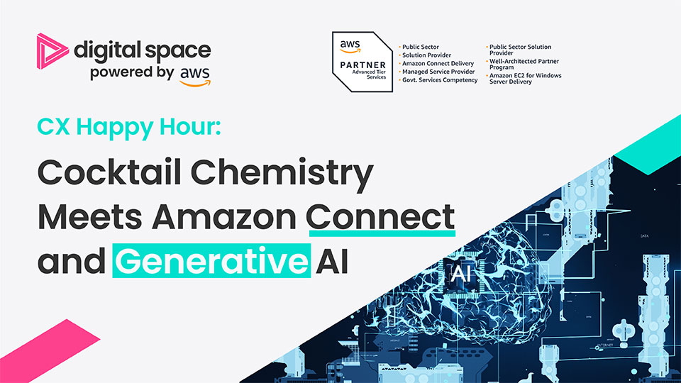 CX Happy Hour: Cocktail Chemistry Meets Amazon Connect and Generative AI